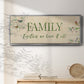 Family Together - Floater Framed Canvas Print