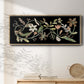 Pressed Flowers I - Floater Framed Canvas Print