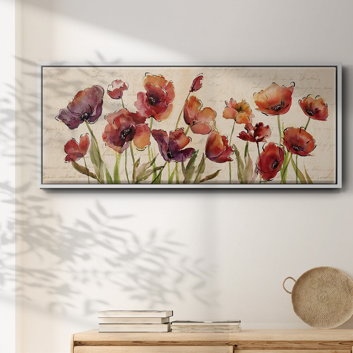 Bow to Summer I - Floater Framed Canvas Print