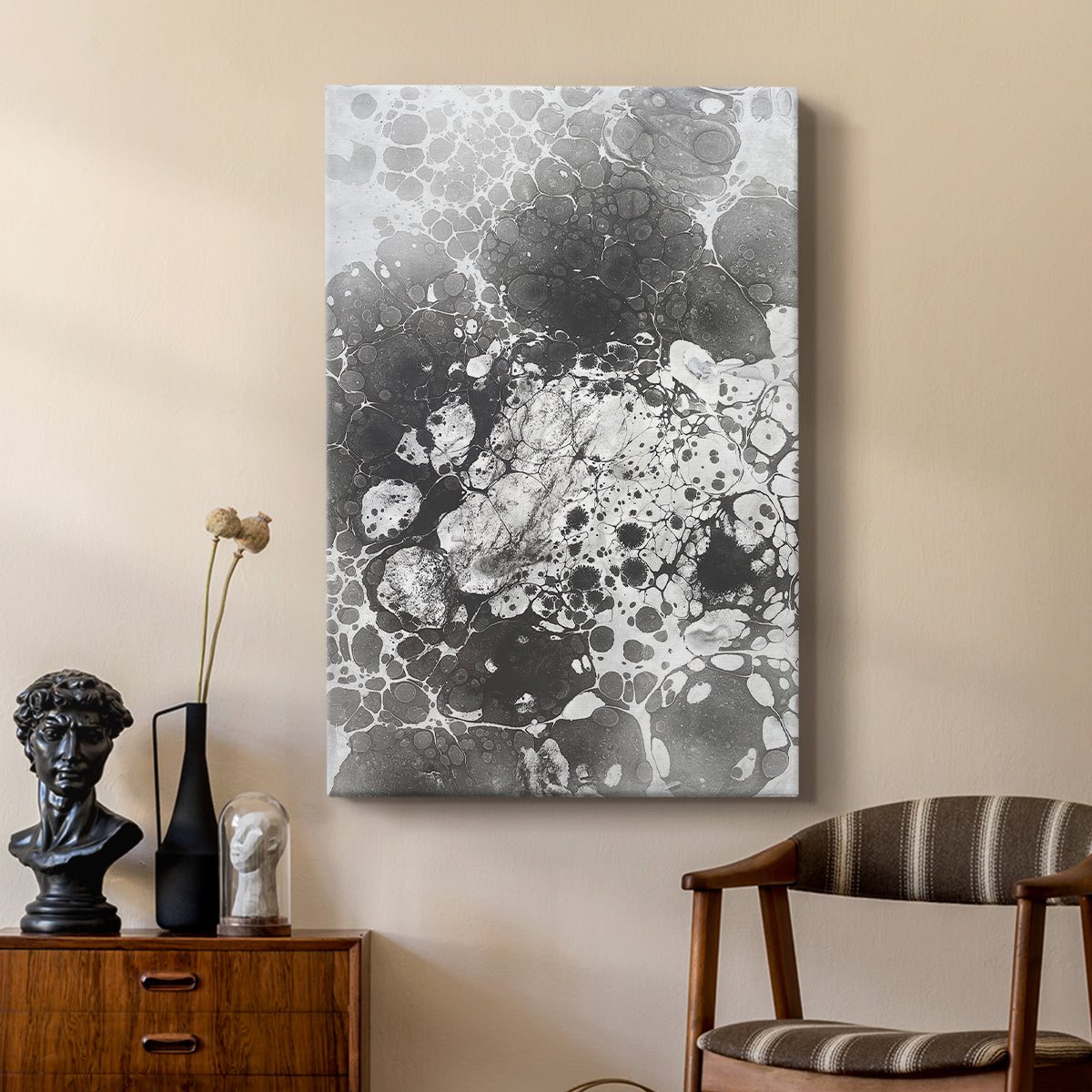 Marbling VI - Canvas Art Print