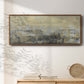 Gold Horizon I - Floater Framed Canvas Print