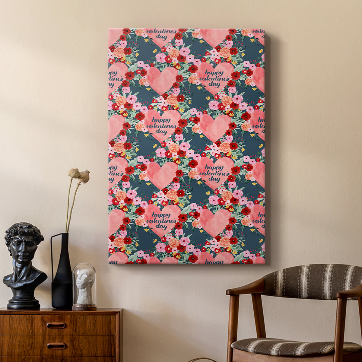 Sweet Hearts Collection E - Canvas Art Print