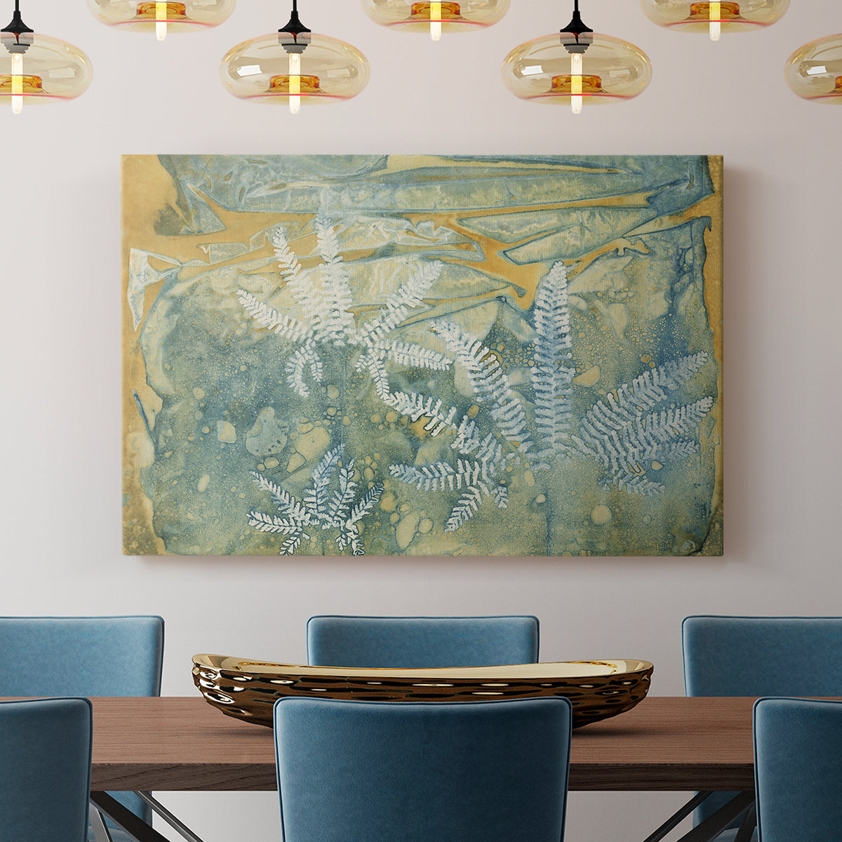 Floating Ferns - Canvas Art Print