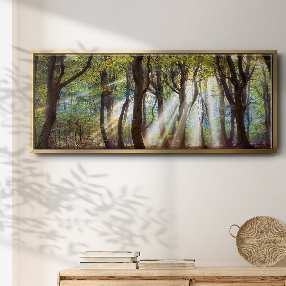 Majestic Morning - Floater Framed Canvas Print