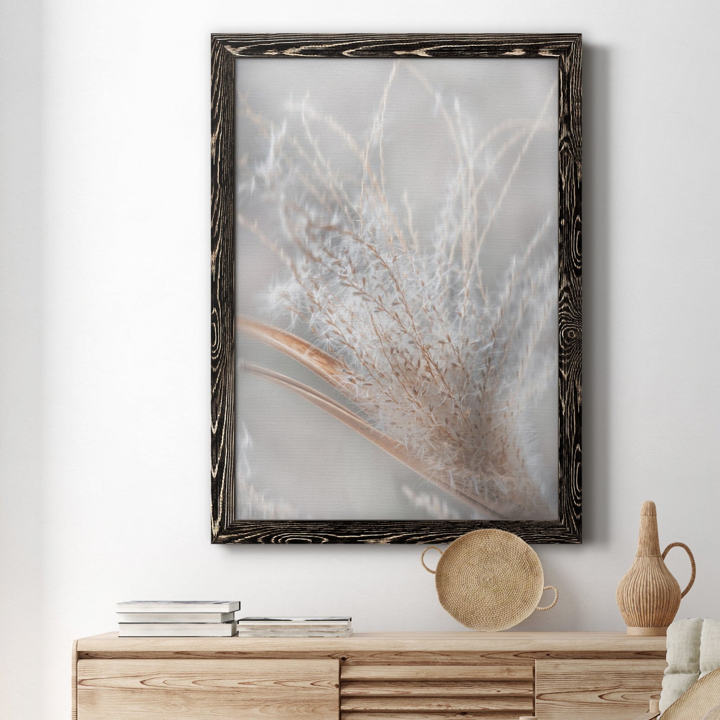 Summer Wisps II - Premium Canvas Framed in Barnwood - Ready to Hang