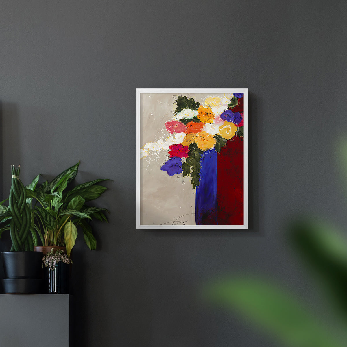 For Me - Restickable Framed Art Print