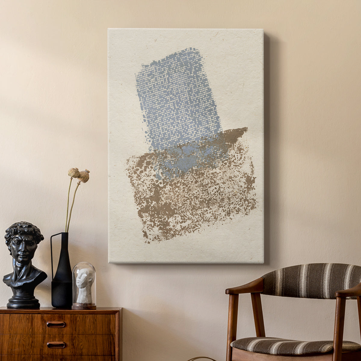 Embellished Scrim II - Canvas Art Print