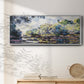 Section of the Seine, Near Giverny, 1885 - Floater Framed Canvas Print