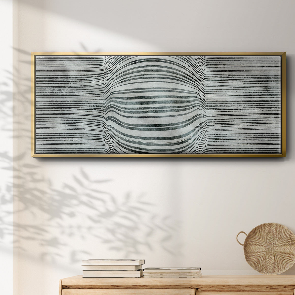 Forme Voluptueuse - Floater Framed Canvas Print