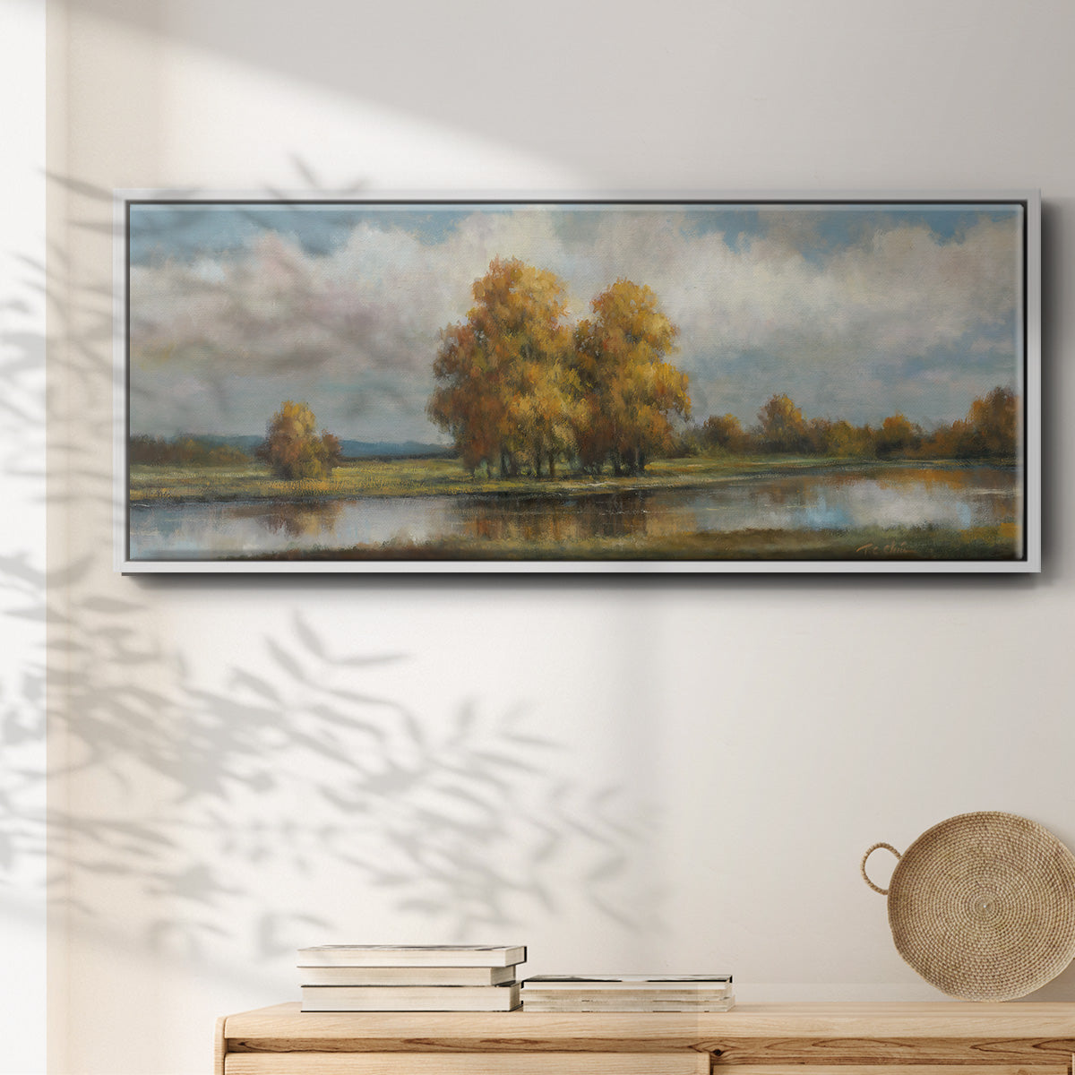 Shenandoah - Floater Framed Canvas Print