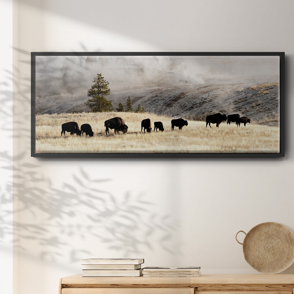 Heading Home - Floater Framed Canvas Print