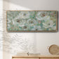 Pastel Symphony - Floater Framed Canvas Print