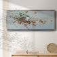 Woodpecker in Winter - Floater Framed Canvas Print
