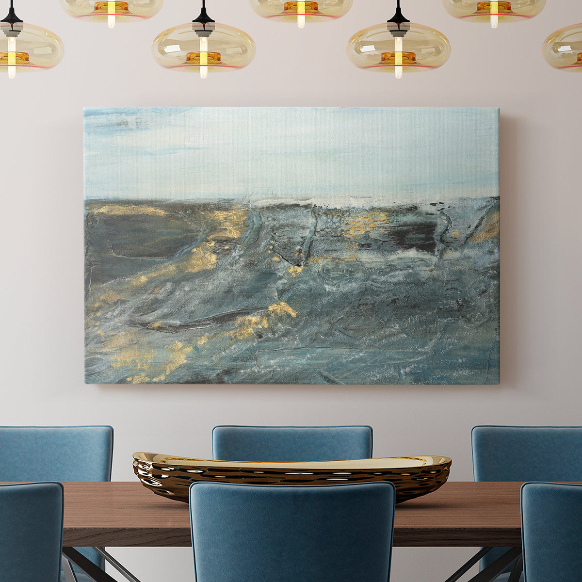 Flow of Love in Ocean I - Canvas Art Print