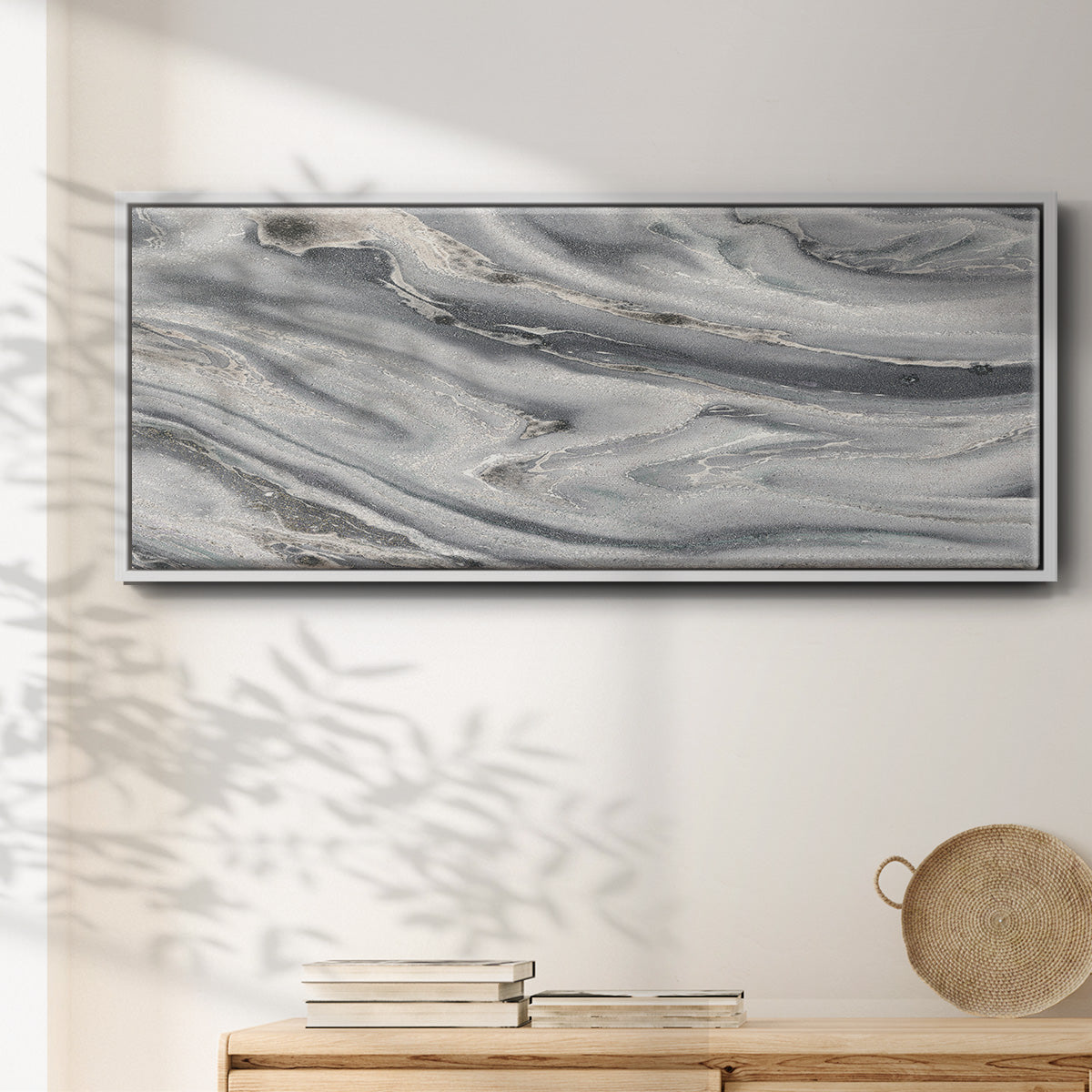 Amalfi - Floater Framed Canvas Print