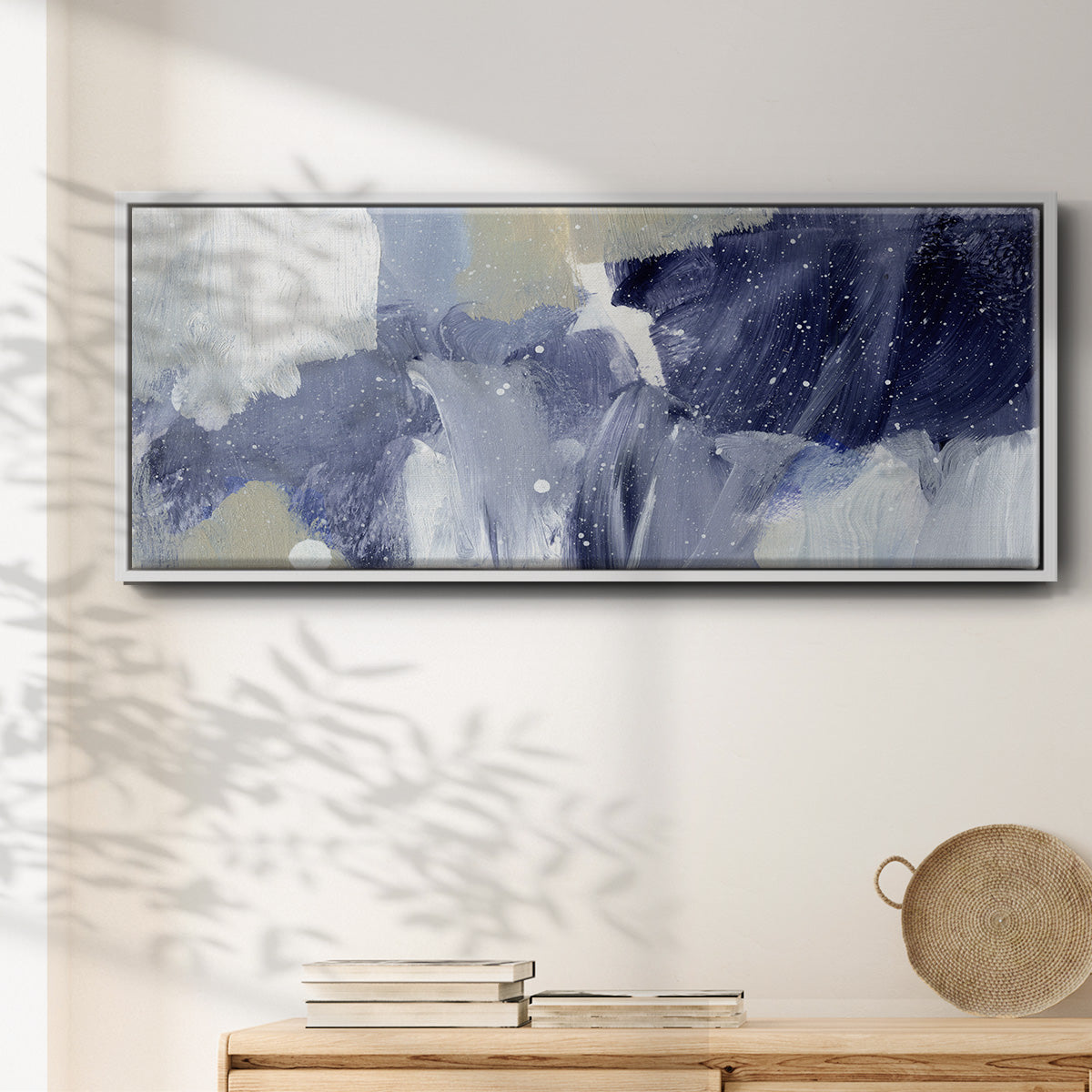 Sky Break II - Floater Framed Canvas Print