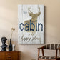 Happy Place Cabin - Canvas Art Print