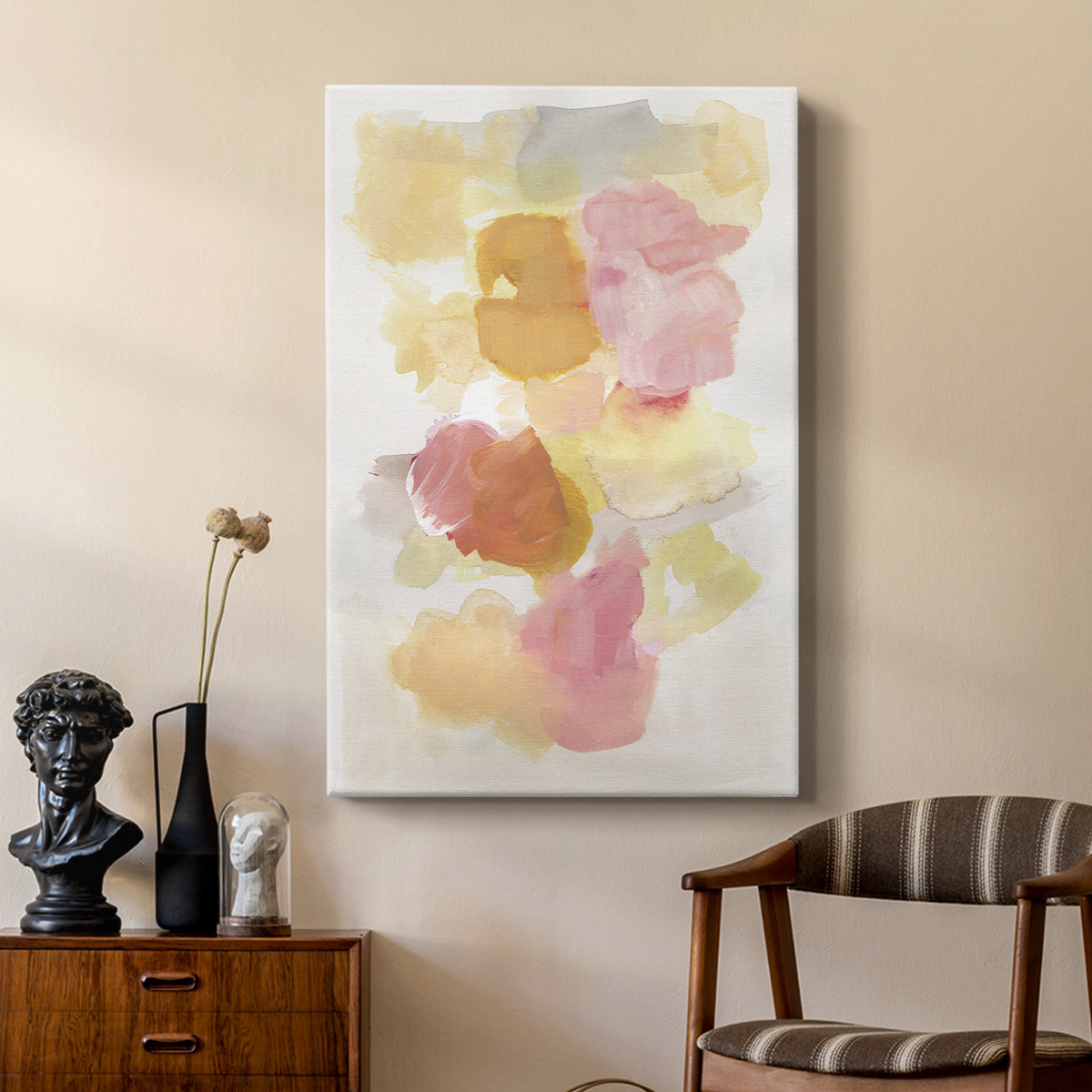 Warm Petals II - Canvas Art Print