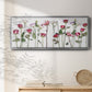 Rouge Moderne Panel - Floater Framed Canvas Print