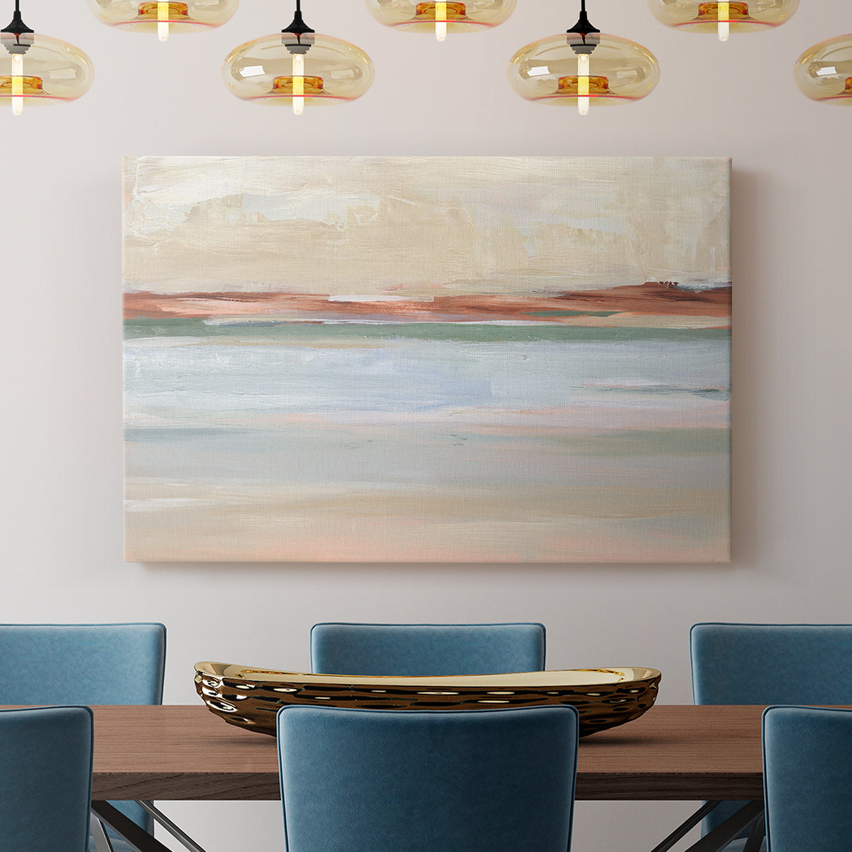 Sienna Horizon II - Canvas Art Print