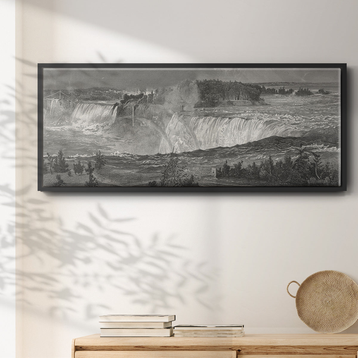 Niagara - Floater Framed Canvas Print