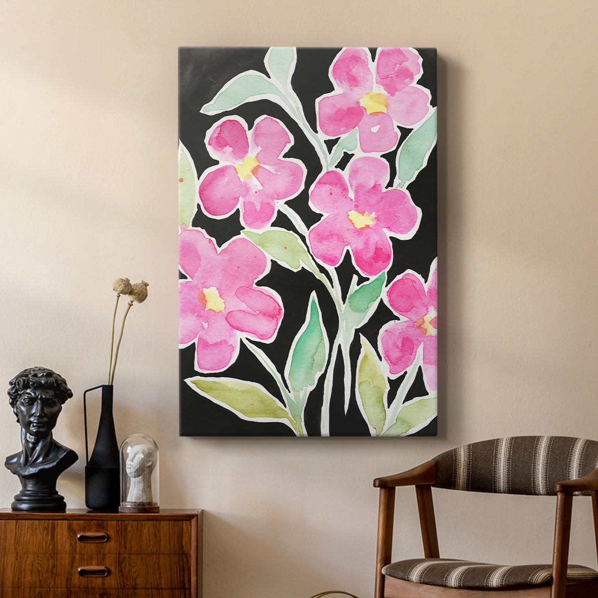 Floral Choir - Canvas Art Print