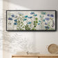 Blue Meadow - Floater Framed Canvas Print