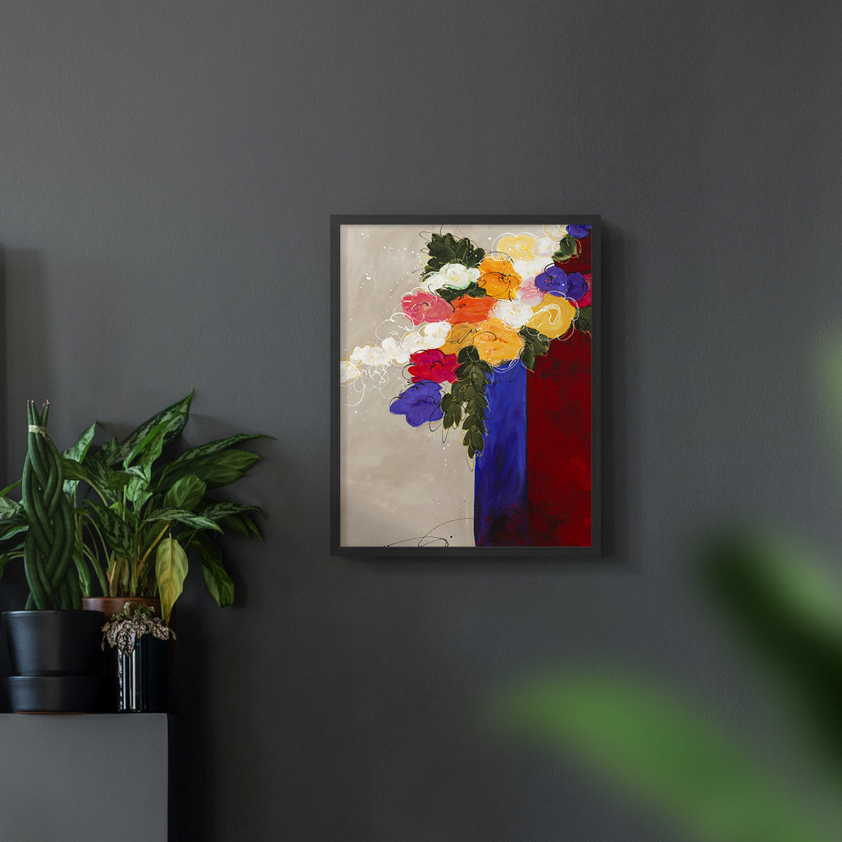 For Me - Restickable Framed Art Print