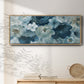 Blue on Blue - Floater Framed Canvas Print