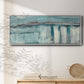 Acqua I - Floater Framed Canvas Print