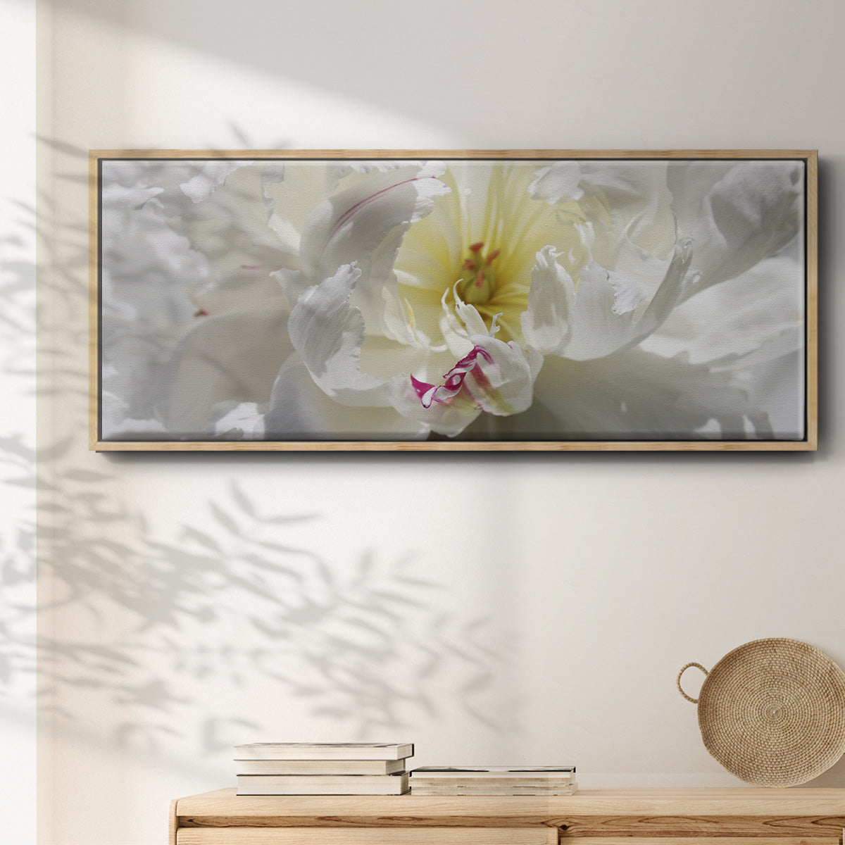 Breathless III - Floater Framed Canvas Print