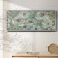 Pastel Symphony - Floater Framed Canvas Print