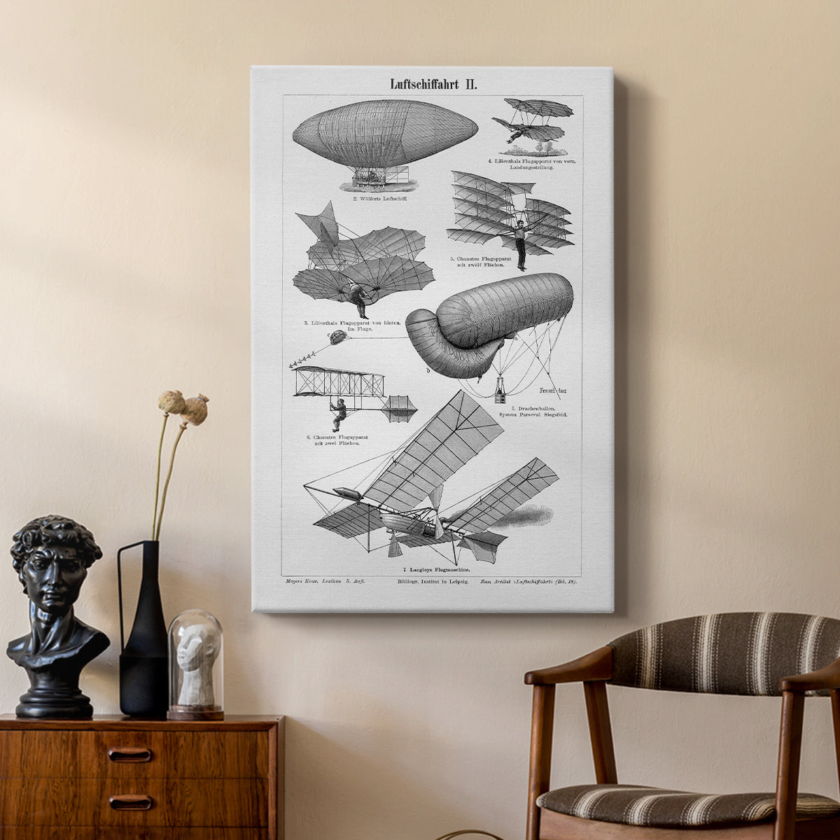 Industrial Flight - Canvas Art Print