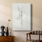 Neutral Iris Sketch II - Canvas Art Print