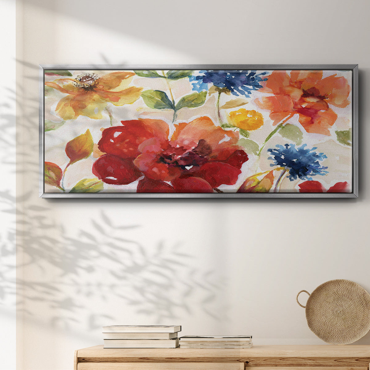 Summer Salsa - Floater Framed Canvas Print