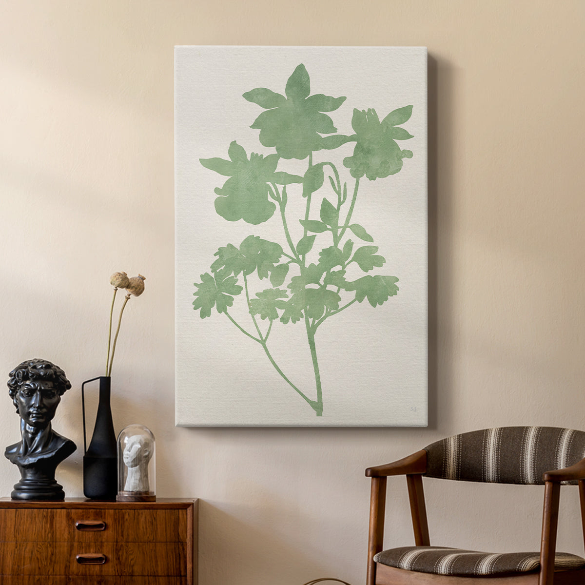 Vintage Garden I - Canvas Art Print
