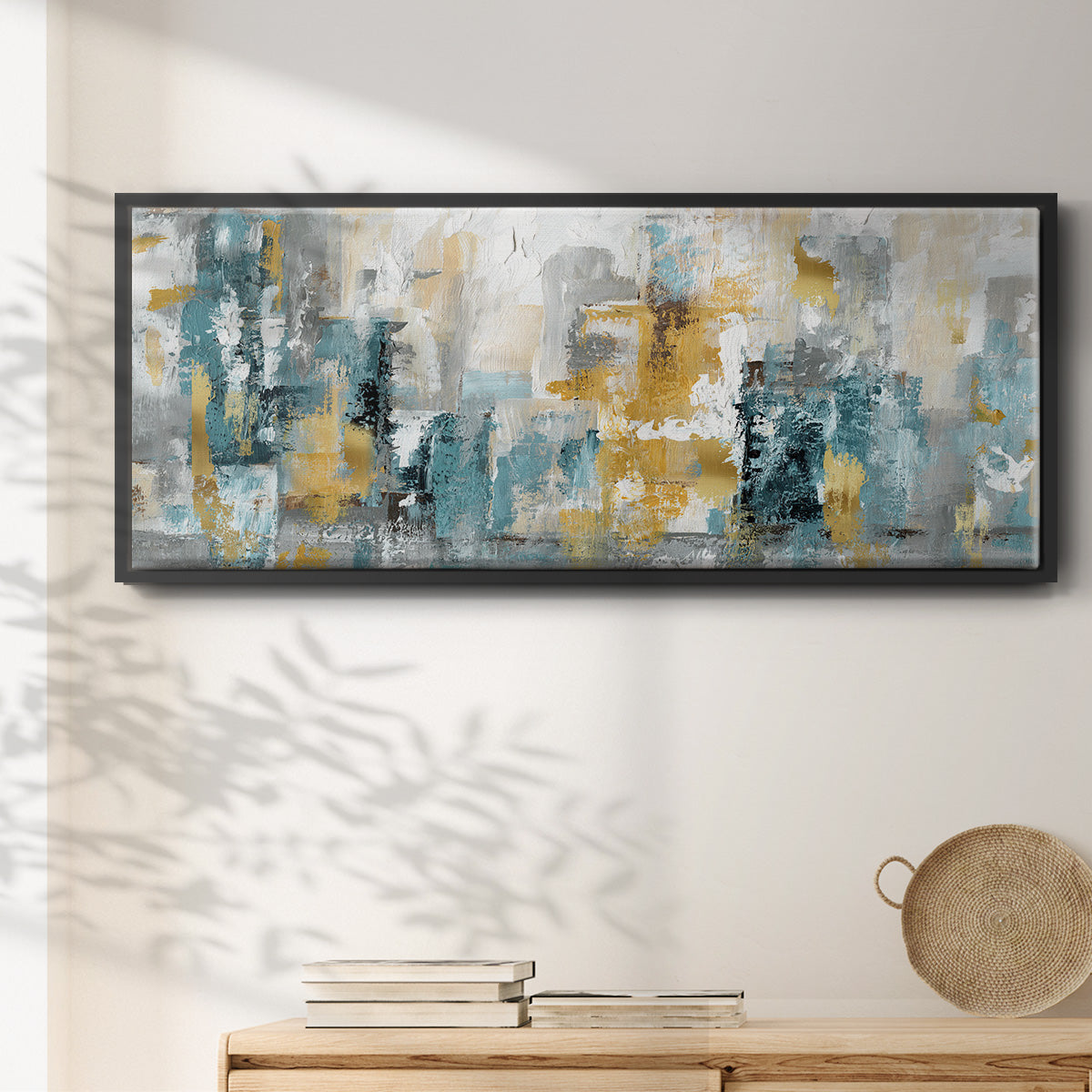 City Views II - Floater Framed Canvas Print