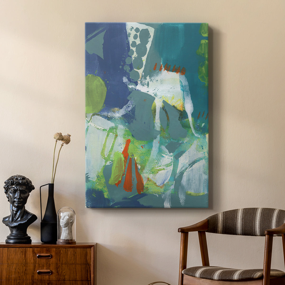 Tropical Graphics IV - Canvas Art Print