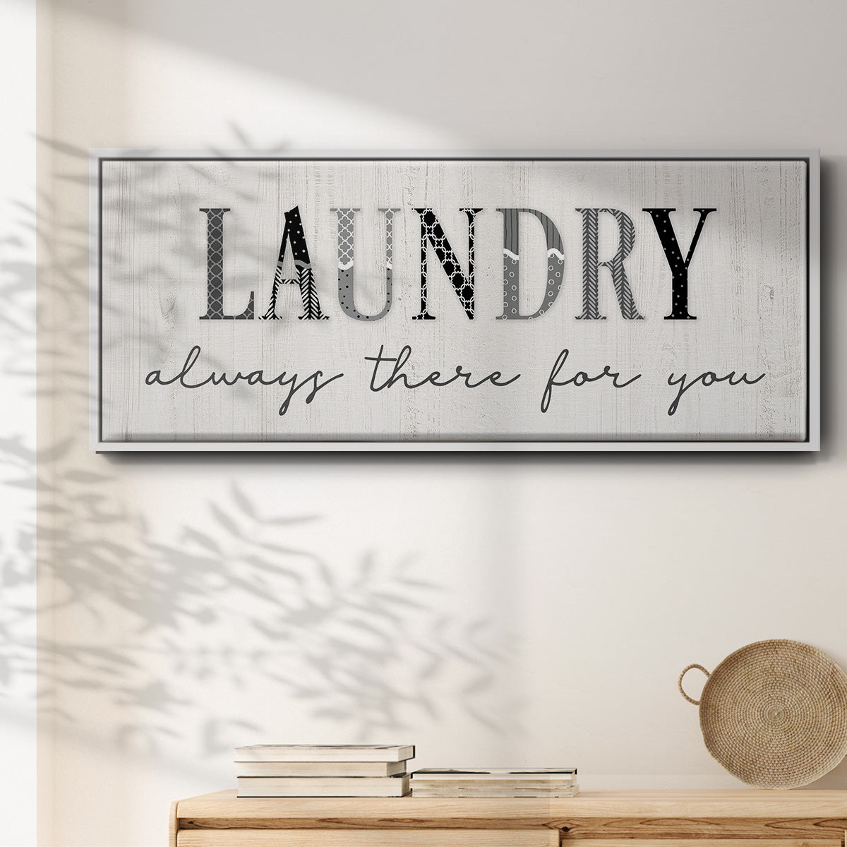 Always There - Floater Framed Canvas Print
