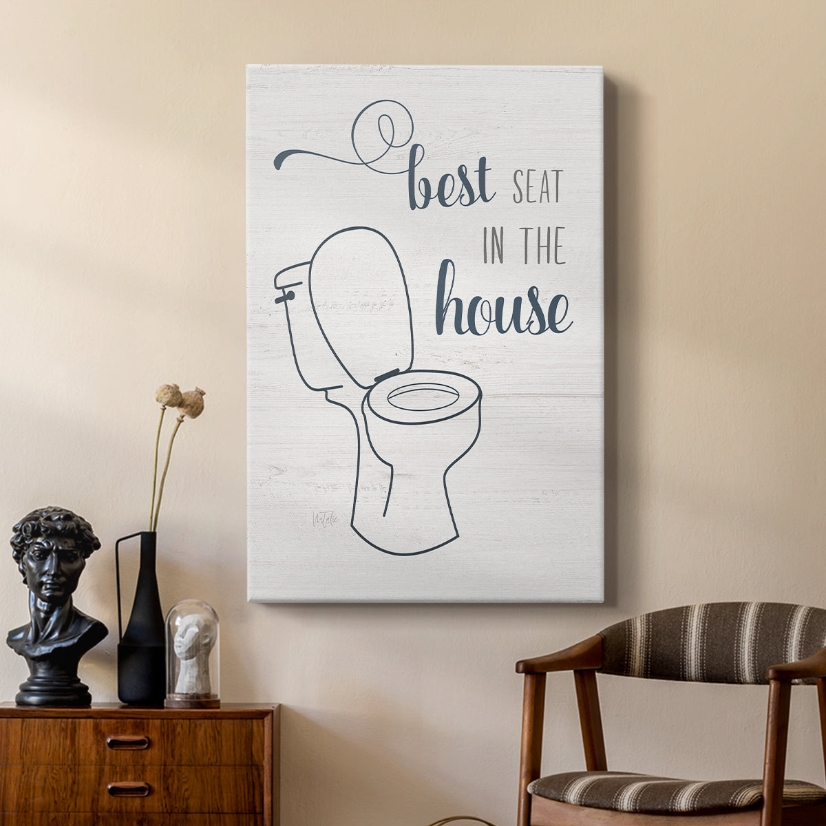 Best Seat - Canvas Art Print