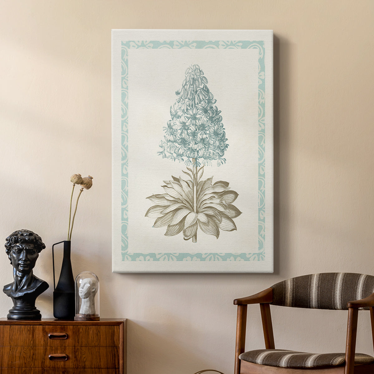 Willow Blue Besler VI - Canvas Art Print