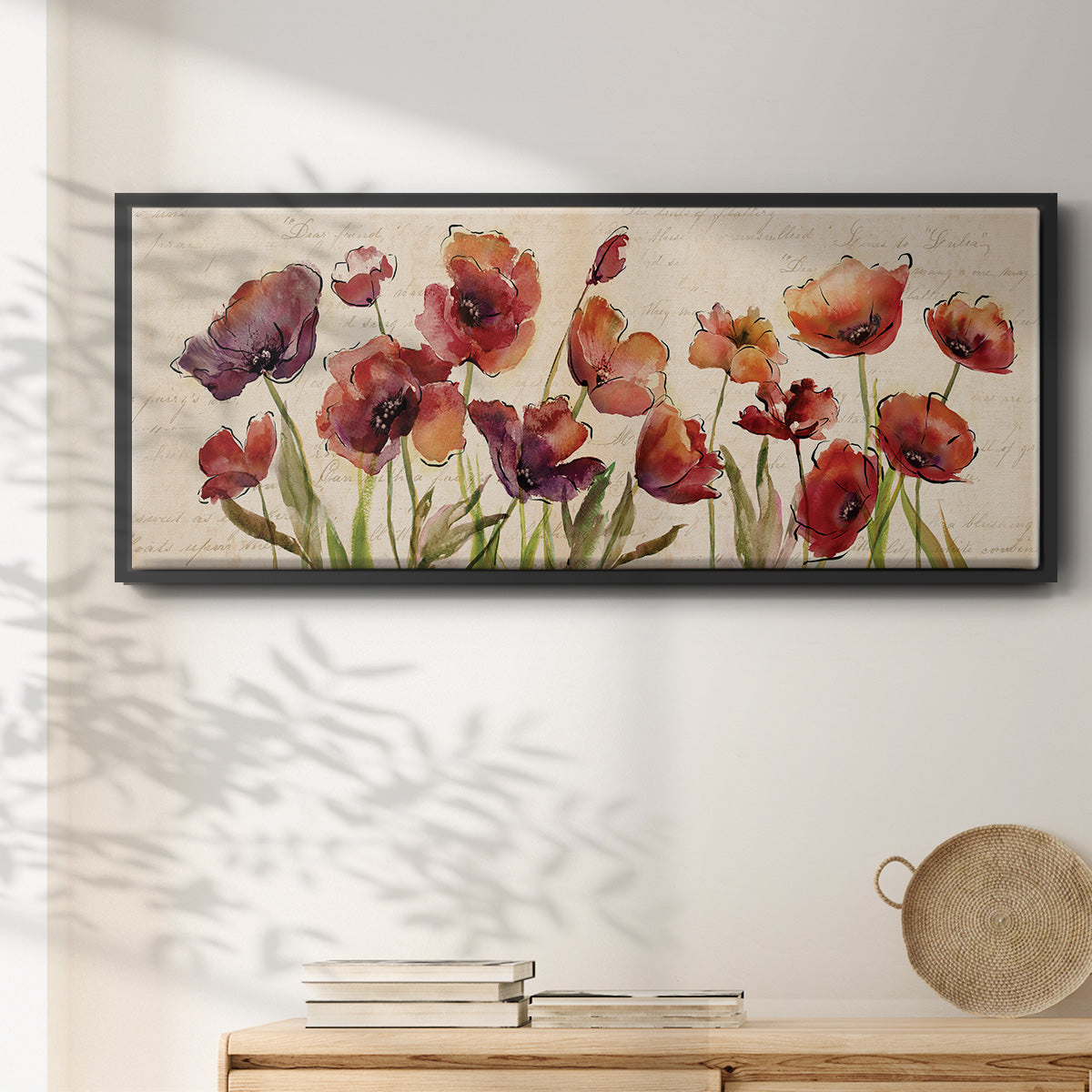 Bow to Summer I - Floater Framed Canvas Print