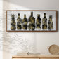 Wine Selection - Floater Framed Canvas Print