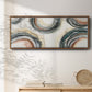 Elasticity - Floater Framed Canvas Print