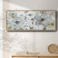 Garden Glitter III - Floater Framed Canvas Print