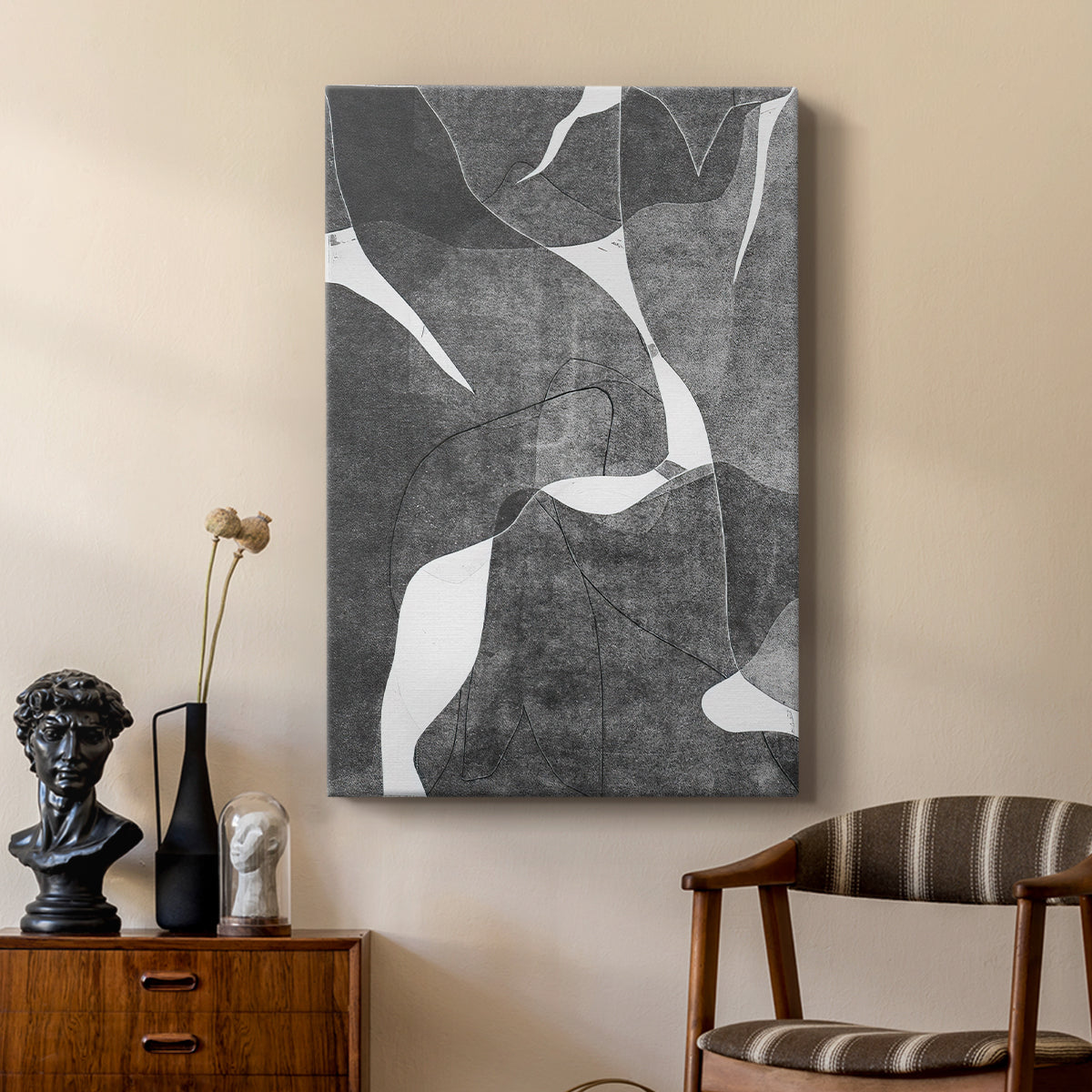 Night Bloom III - Canvas Art Print