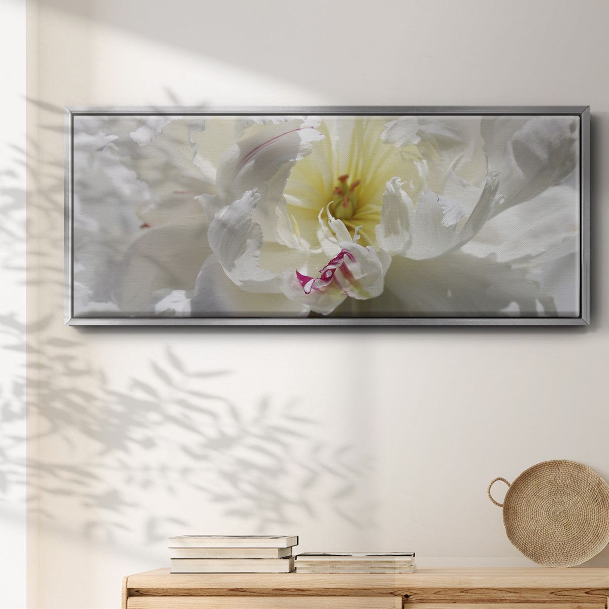 Breathless III - Floater Framed Canvas Print