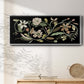 Pressed Flowers II - Floater Framed Canvas Print