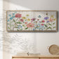 Wildflower Flutter On - Floater Framed Canvas Print