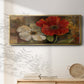 Perfect Pair II - Floater Framed Canvas Print